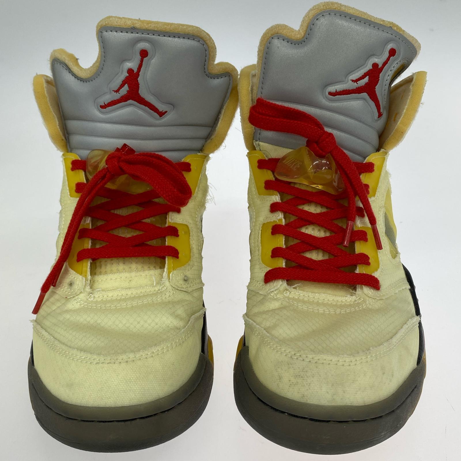 スニーカー Off-White Air Jordan 5 Sail 27cm (US9 UK8 1/2 EU44)