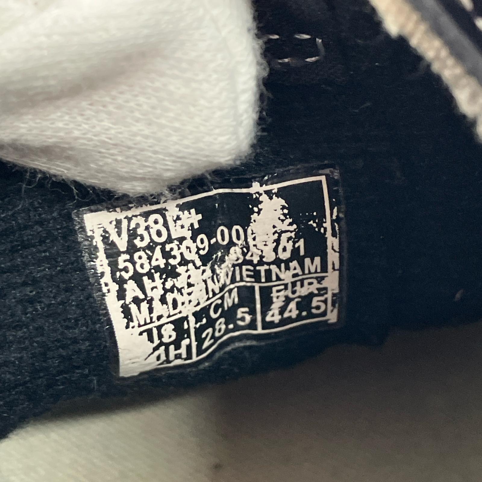 スニーカー SK8-HI レザー 黒 584309-001 26.5cm (US8 1/2 UK8 EU43) ブラック