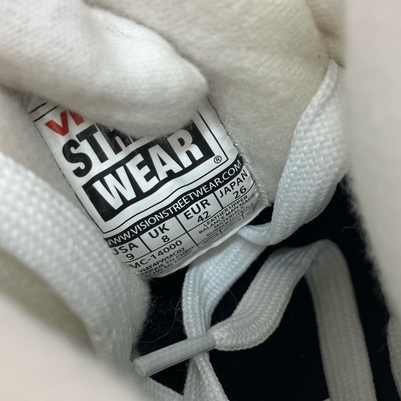 スニーカー VISION STREET WEAR ハイカット(26cm) 26cm (US8 UK7 1/2 EU42) ホワイト