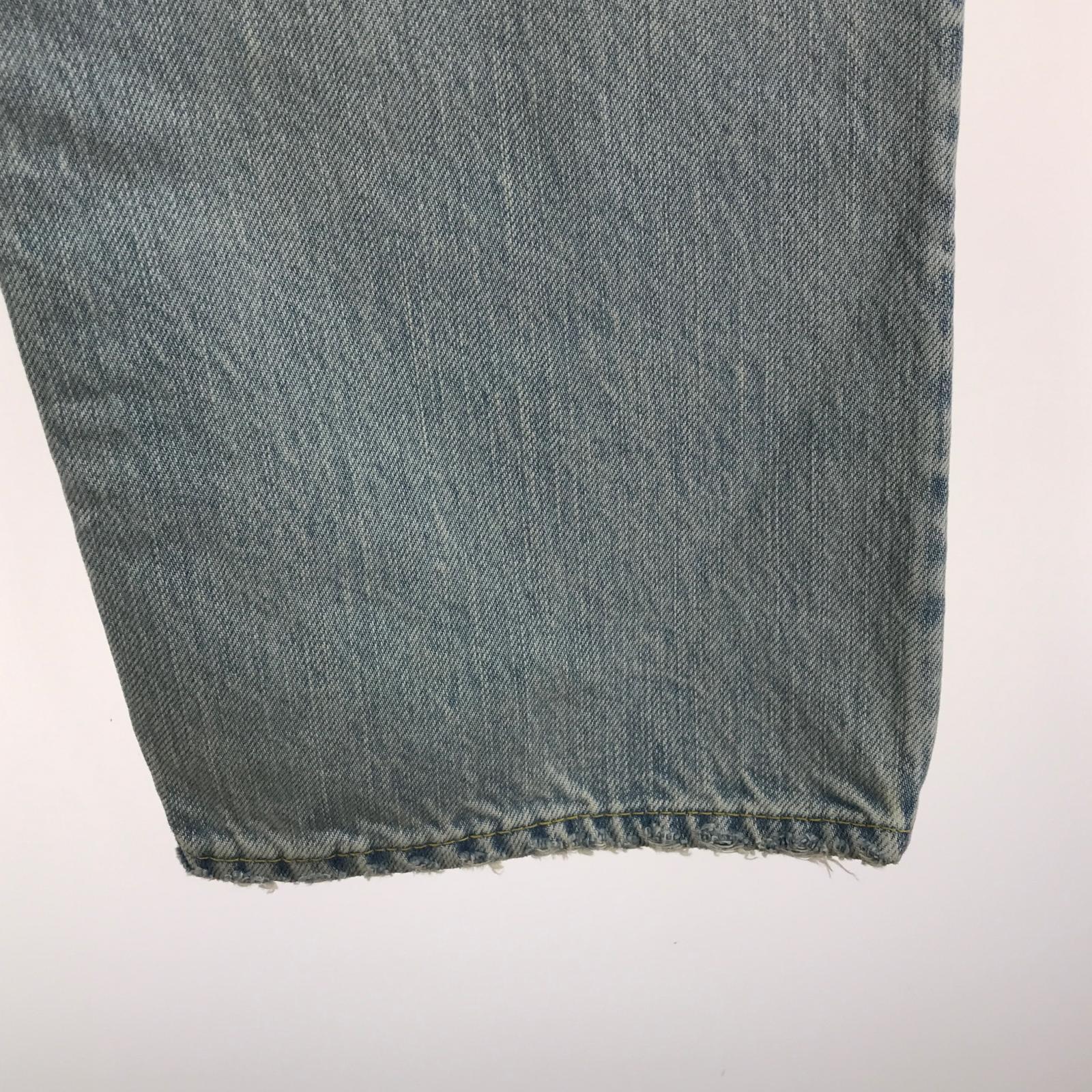 デニムパンツ 25SS CZSR加工 リペアデニム 28 28 ブルー