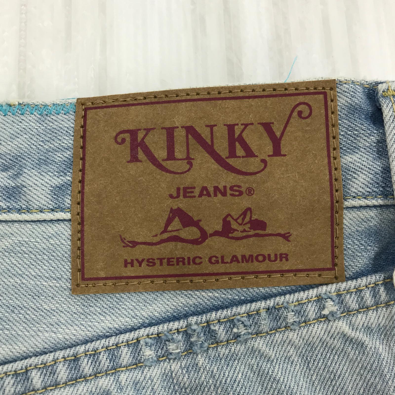 デニムパンツ 25SS CZSR加工 リペアデニム 28 28 ブルー