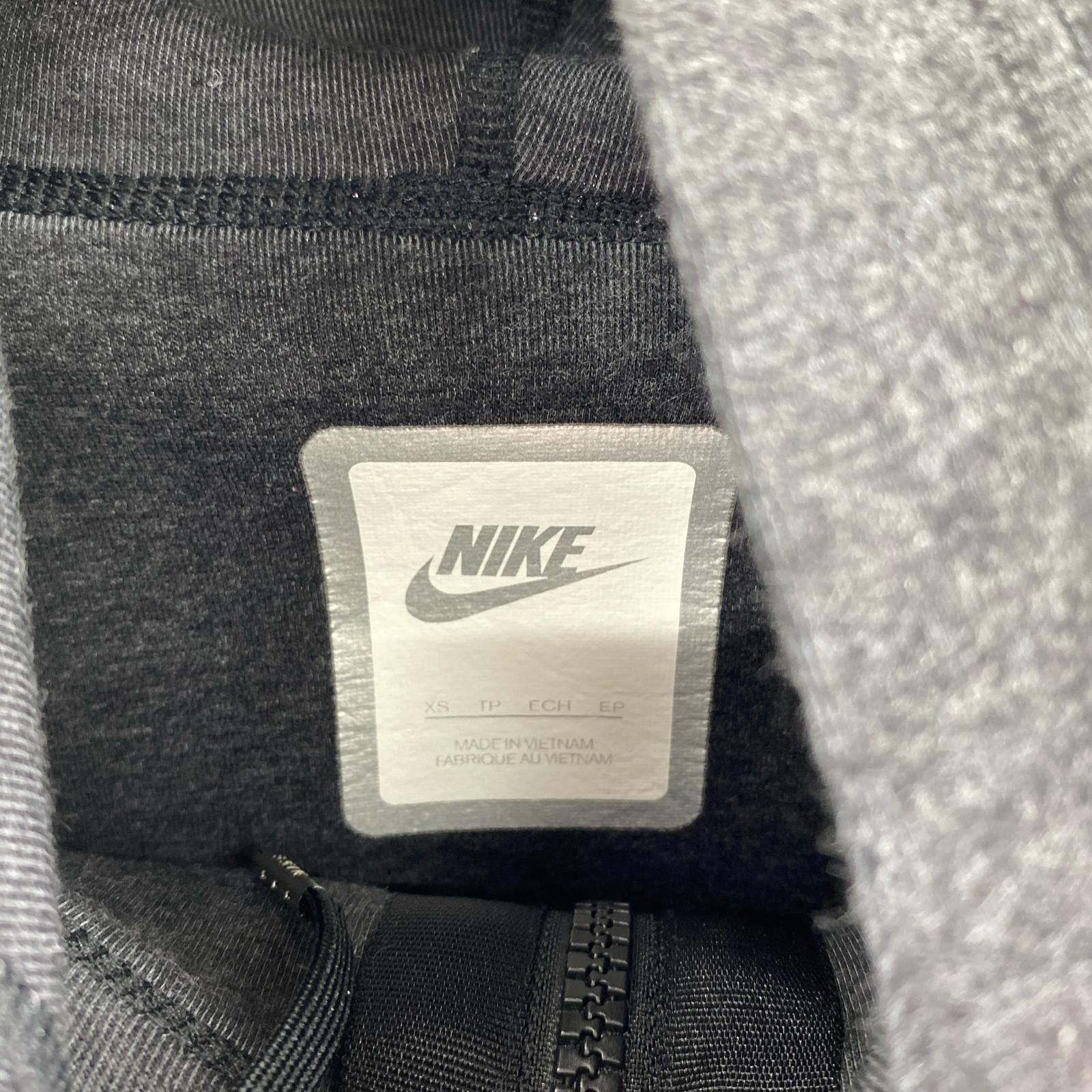 パーカー Sacai Tech Fleece Zip Up XS グレー グレー