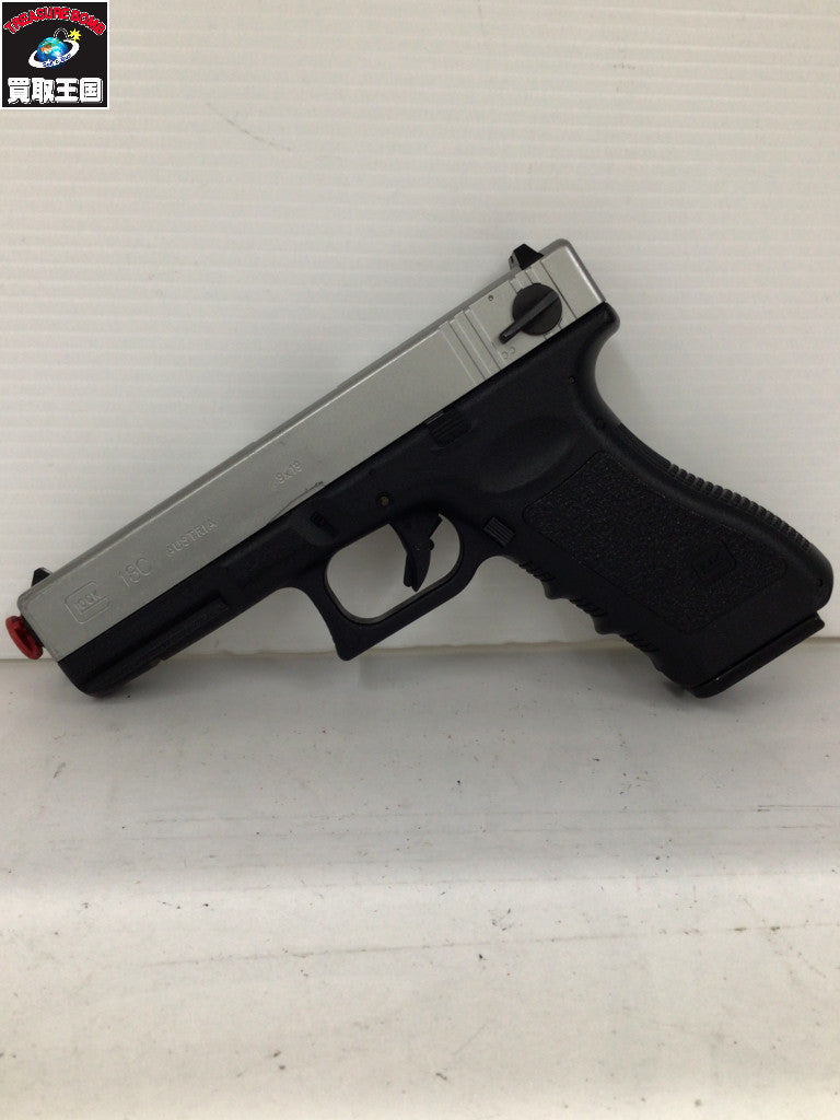 東京マルイ GLOCK18C シルバー ガン