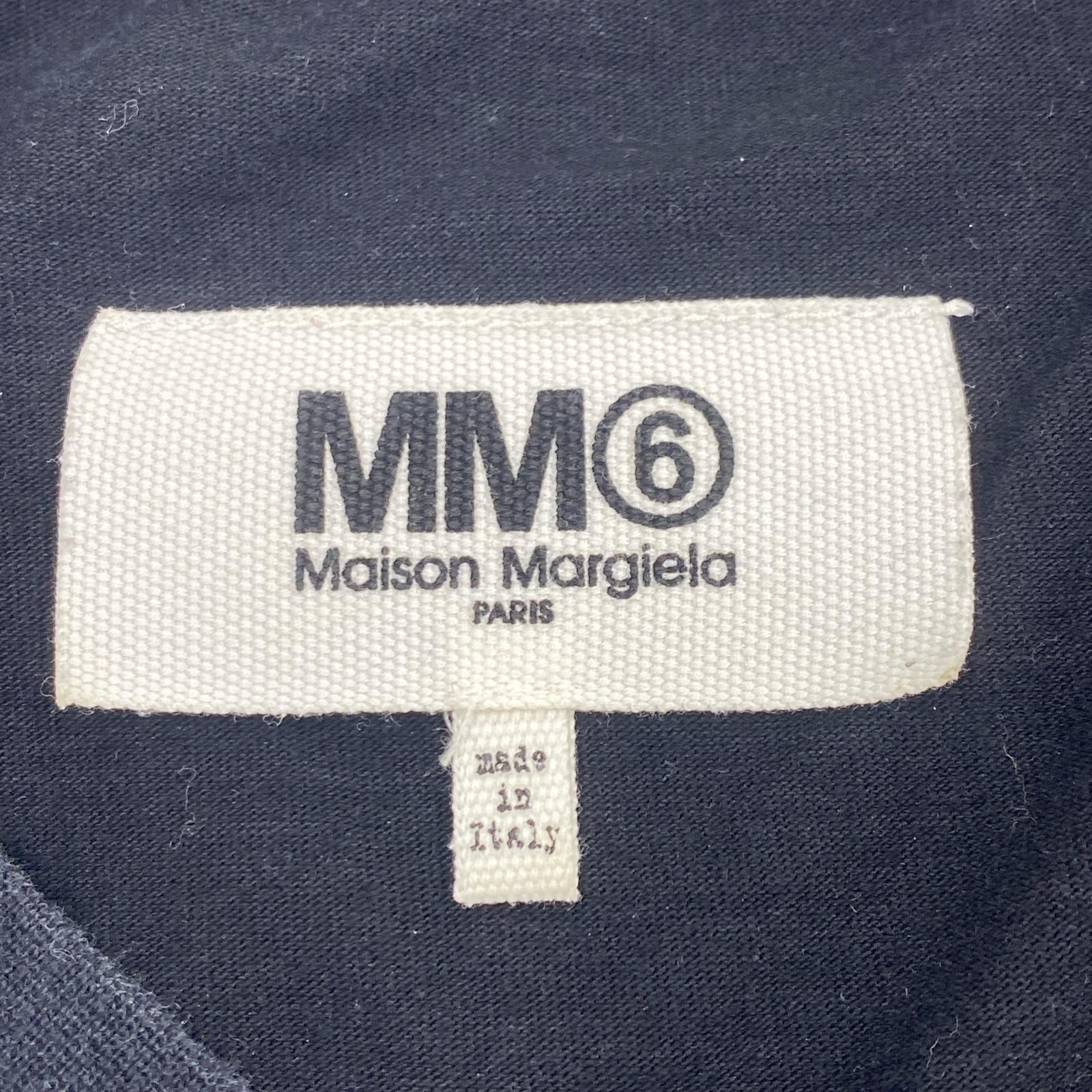 半袖Tシャツ Maison Margiela リブスリット M ブラック
