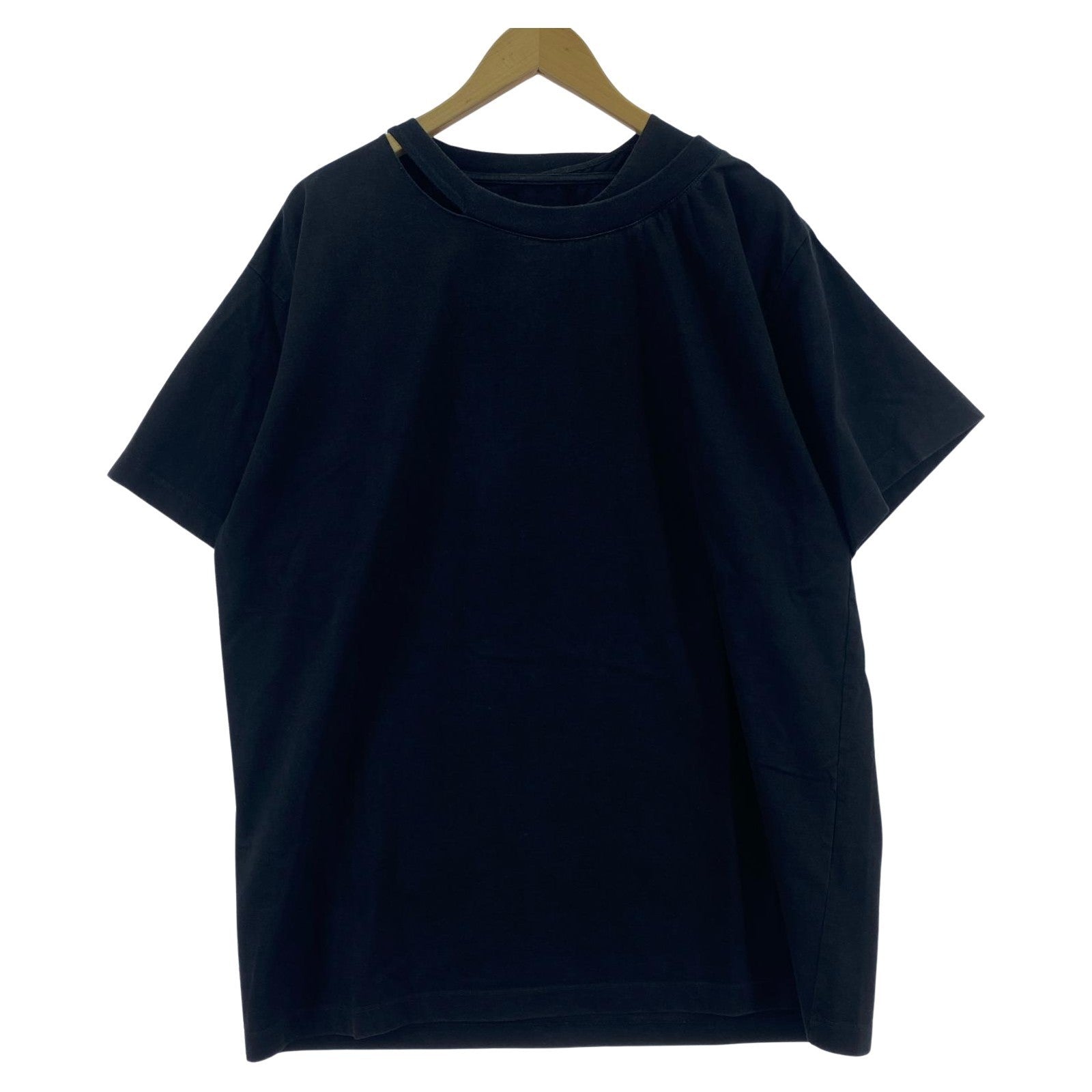 半袖Tシャツ Maison Margiela リブスリット M ブラック