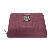 コンパクトウォレット QUILTED LAMBSKIN LOLA ZIP WALLET 8049290 ピンク