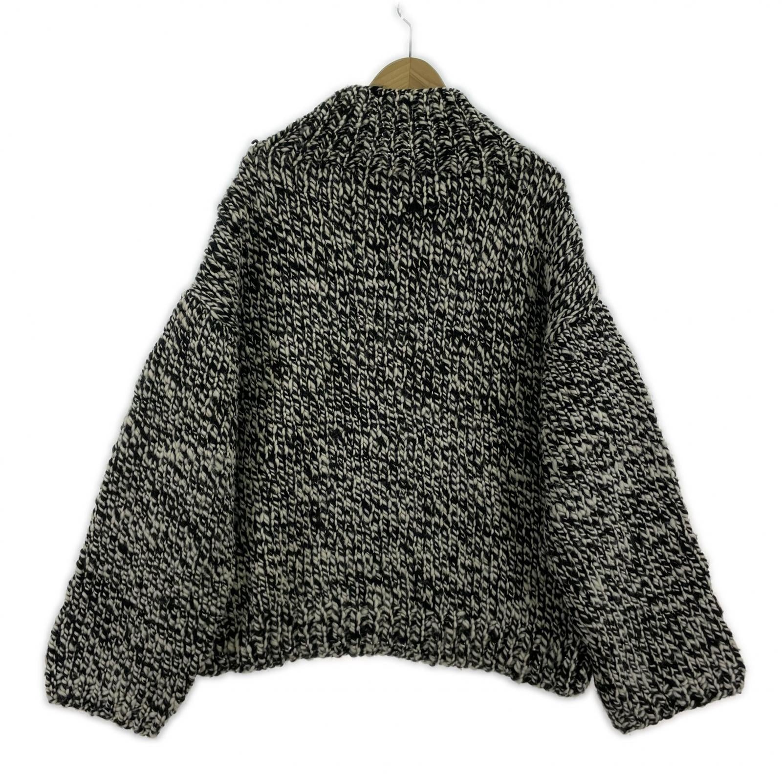 ニット 22AW HAND OVERSIZED HIGH NECK SWEATER
