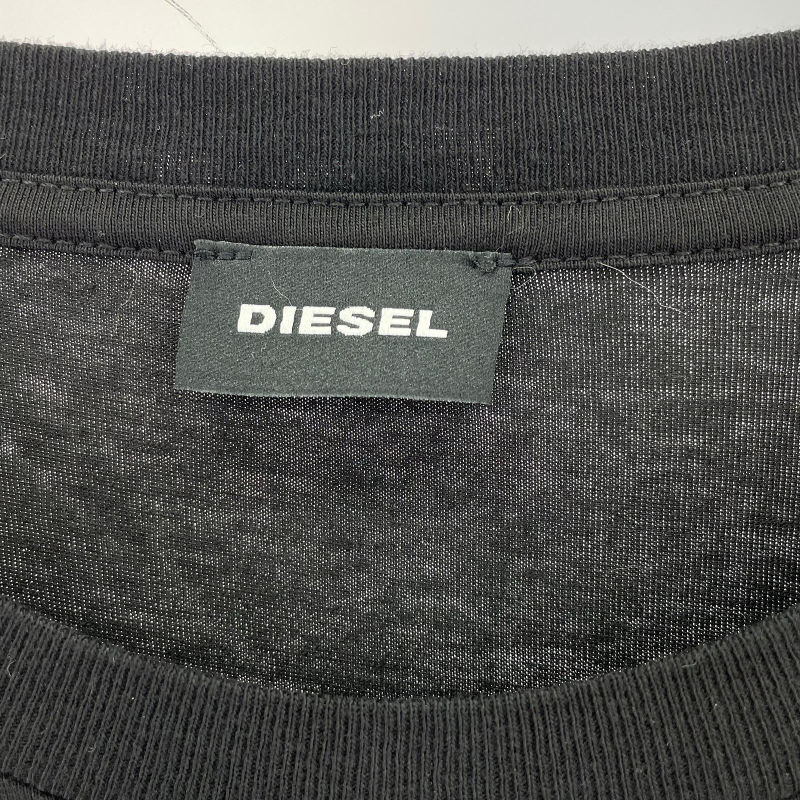 半袖Tシャツ Dロゴ パイル 3XL ブラック