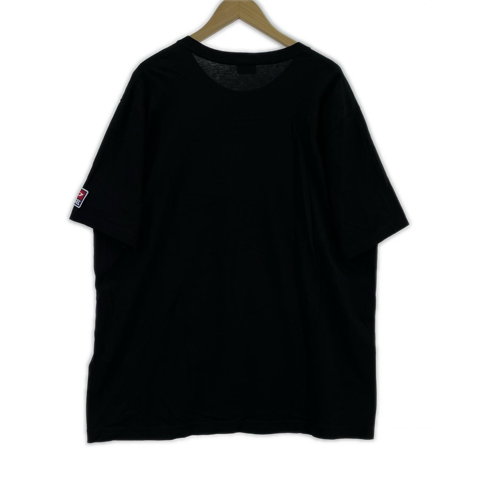 半袖Tシャツ Dロゴ パイル 3XL ブラック