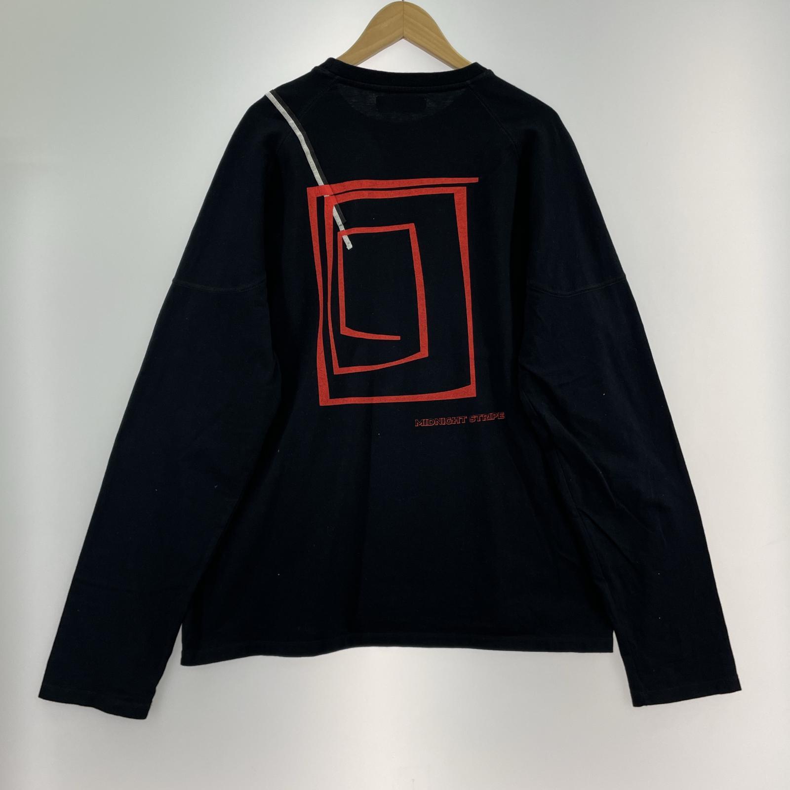 長袖Tシャツ 00072019 LL ブラック