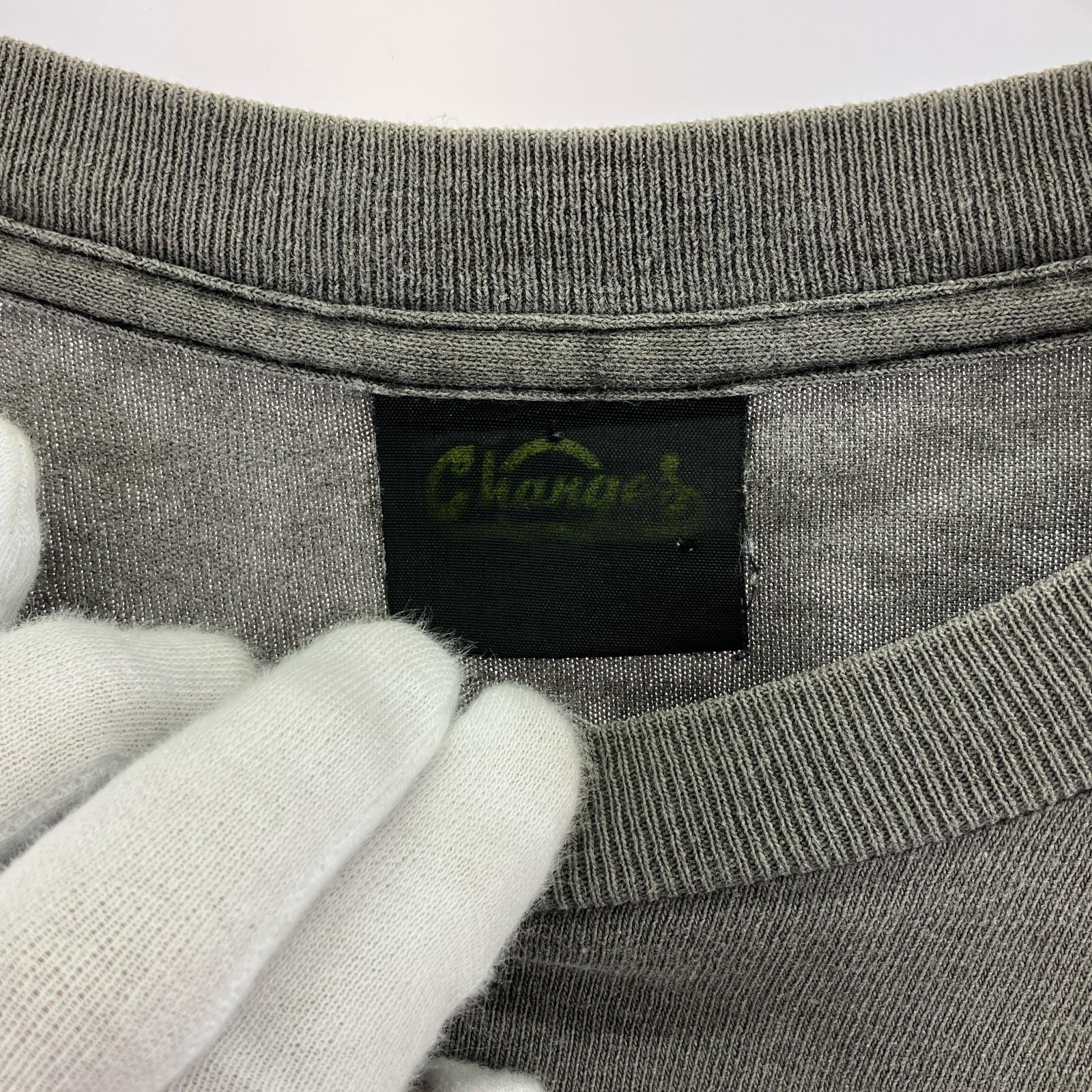半袖Tシャツ 90s the 3 stooges moovie tee グレー