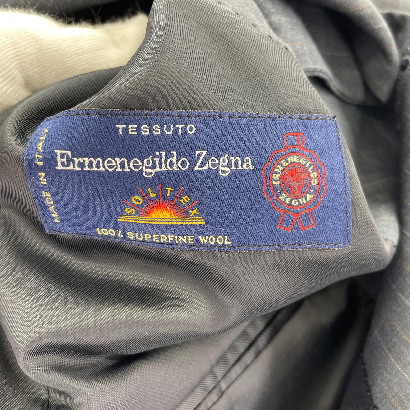 ジャケット Ermenegildo Zegna SURPERFINE WOOL セットアップスーツ グレー グレー