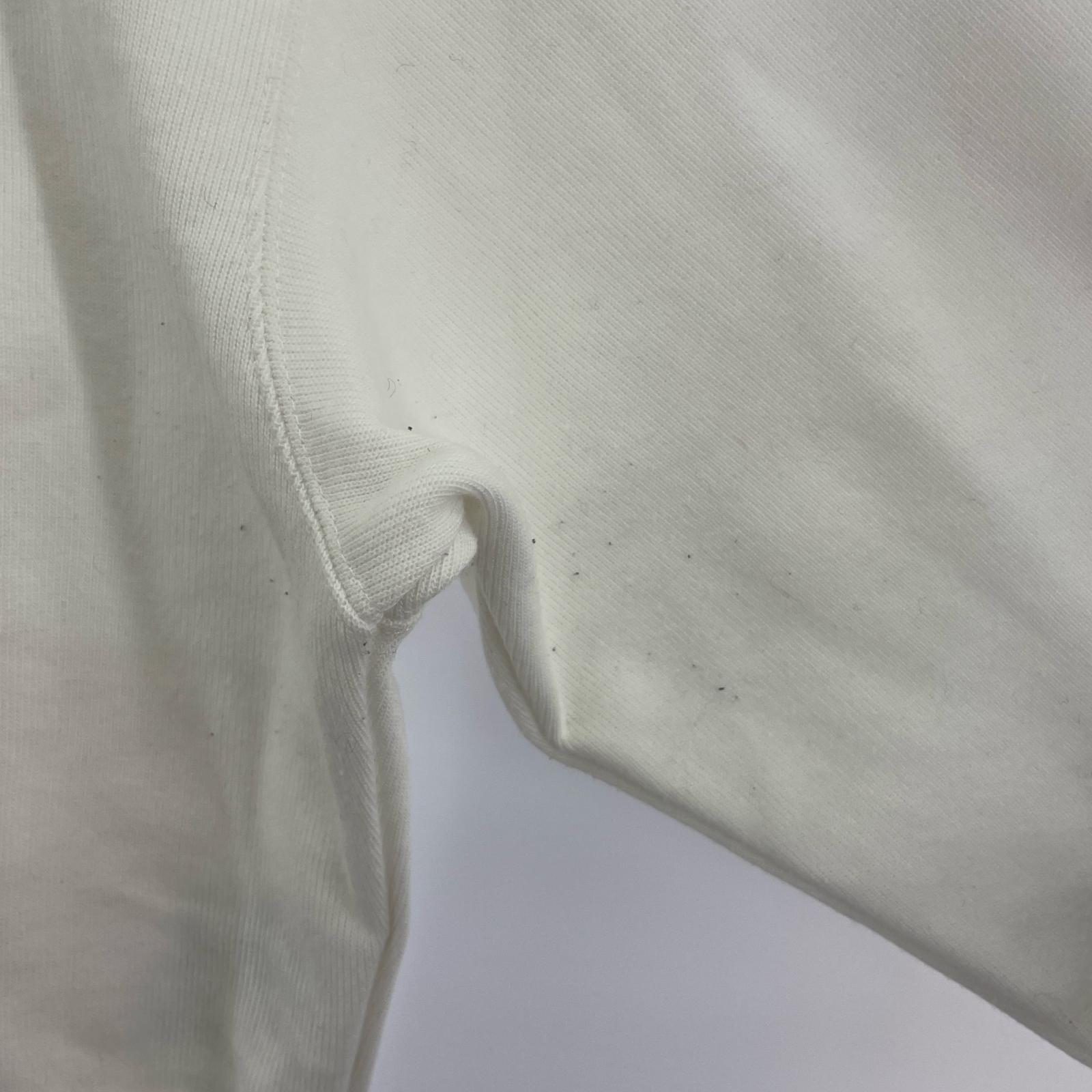 スウェット 24SS ショート丈 ロゴスウェット 白 フリー ホワイト
