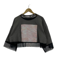 半袖Tシャツ 24SS グラフィッククロッププリント TEE 0 グレー