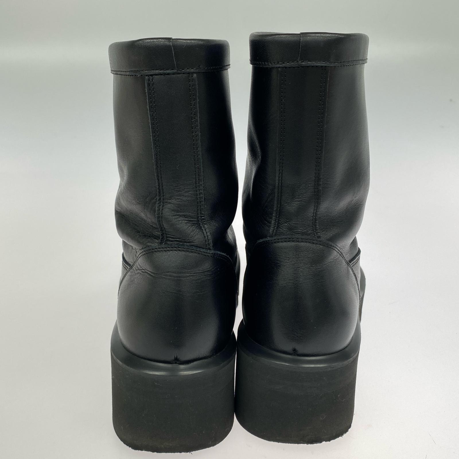 ブーツ 22AW VIBRAM SOLE BOOTS 黒 44 ブラック