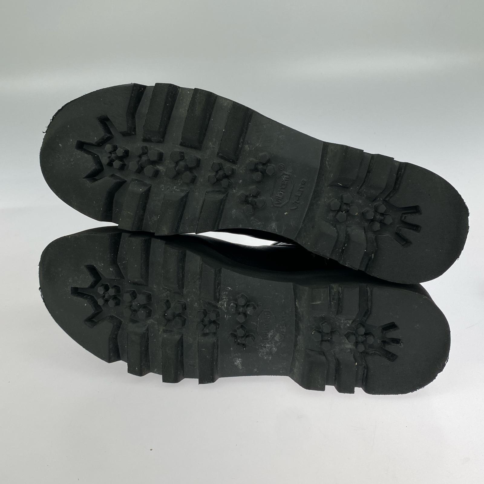 ブーツ 22AW VIBRAM SOLE BOOTS 黒 44 ブラック