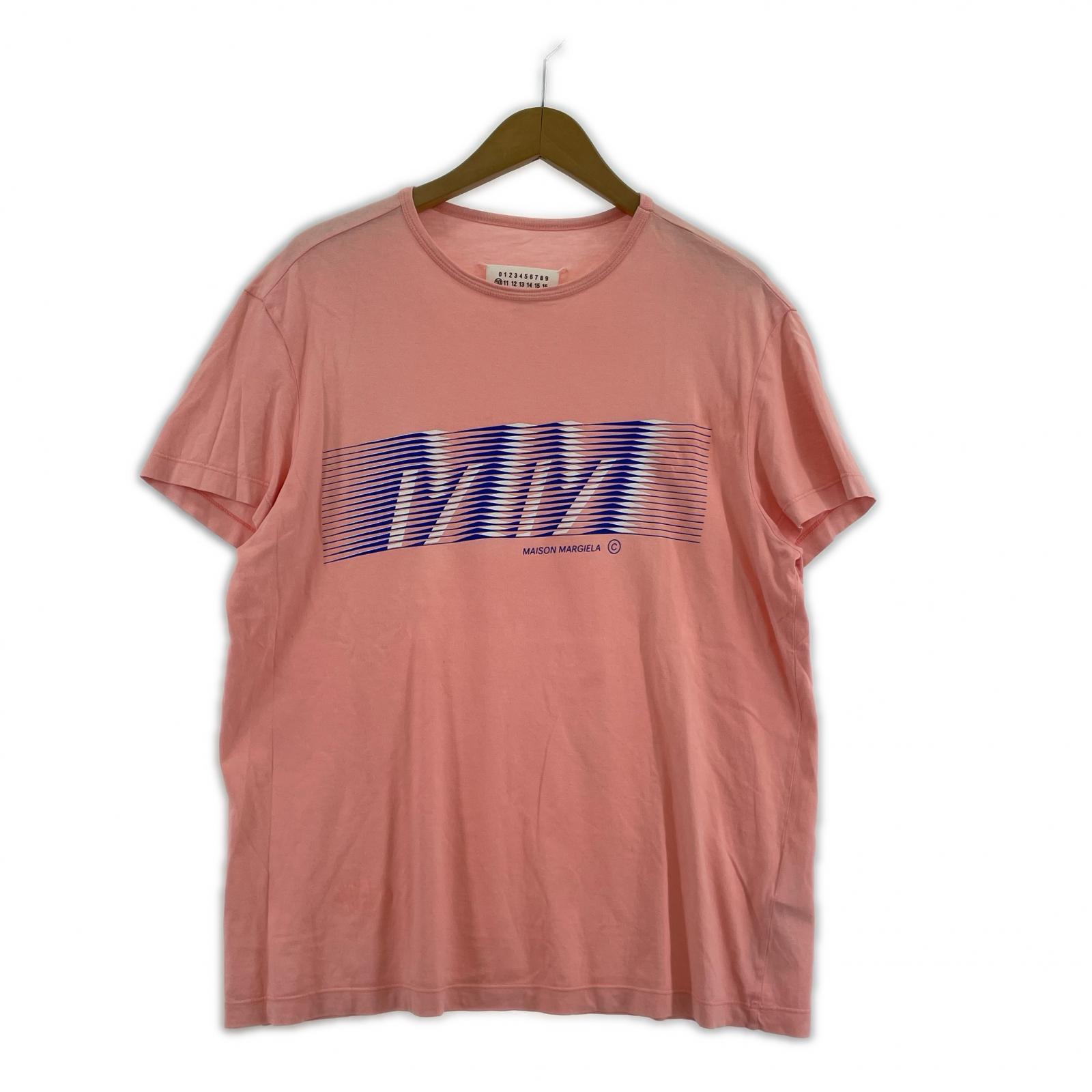 半袖Tシャツ 19SS ロゴプリント S/Sカットソー ピンク (44) 44 ピンク
