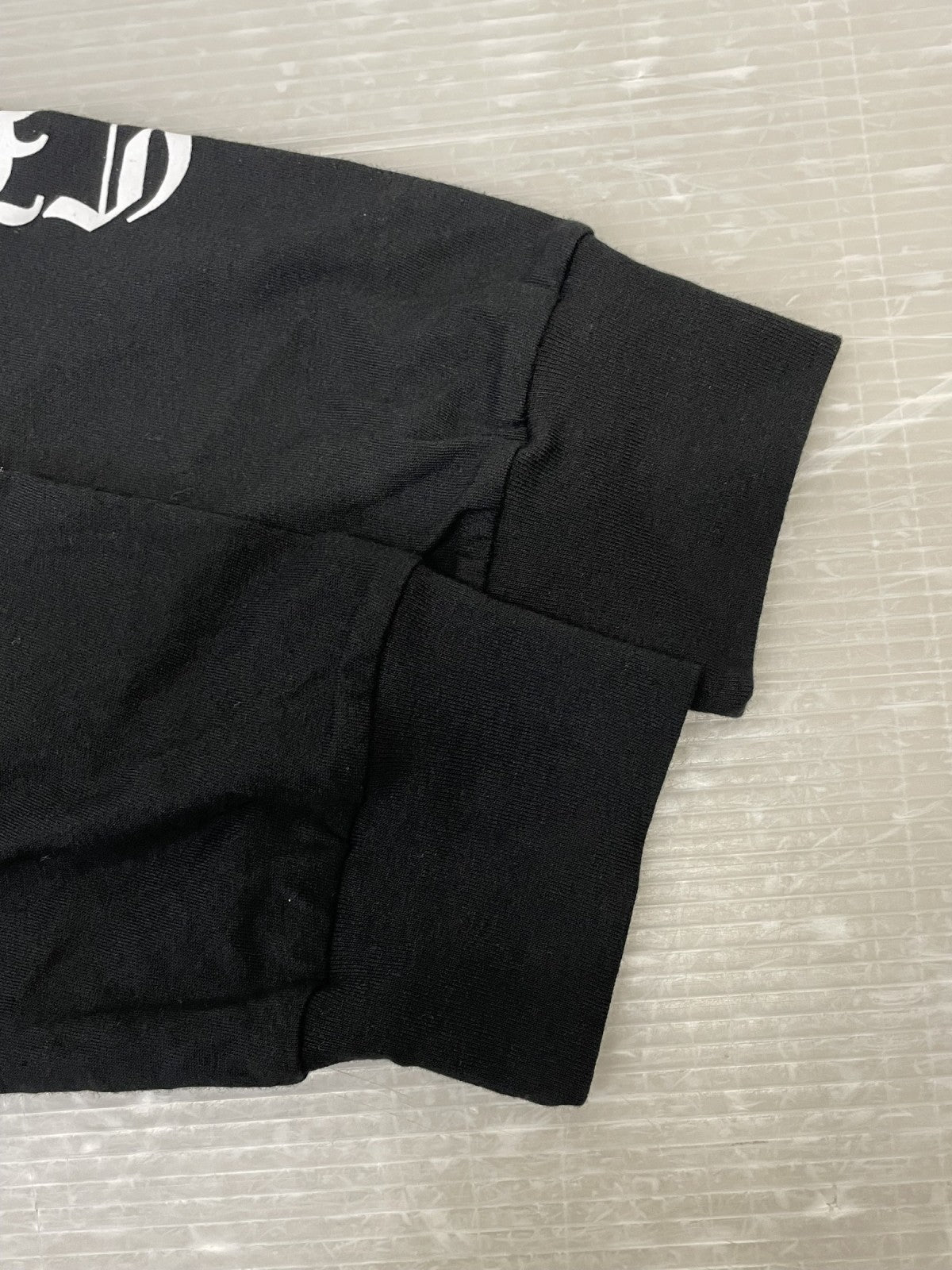 長袖Tシャツ CHROME HEARTS CH L/S/1 スクロールラベルL/SポケTee XL ブラック