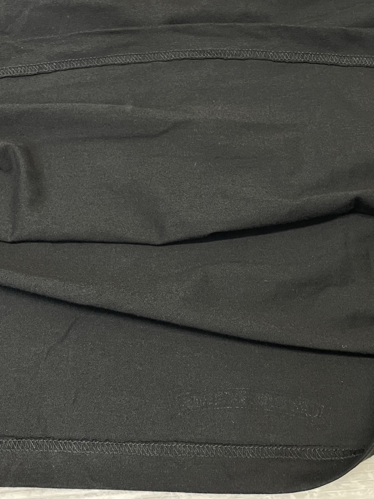 半袖Tシャツ CHROME HEARTS CH CRS SCROLL LABEL スクロールラベルS/STee XXL ブラック