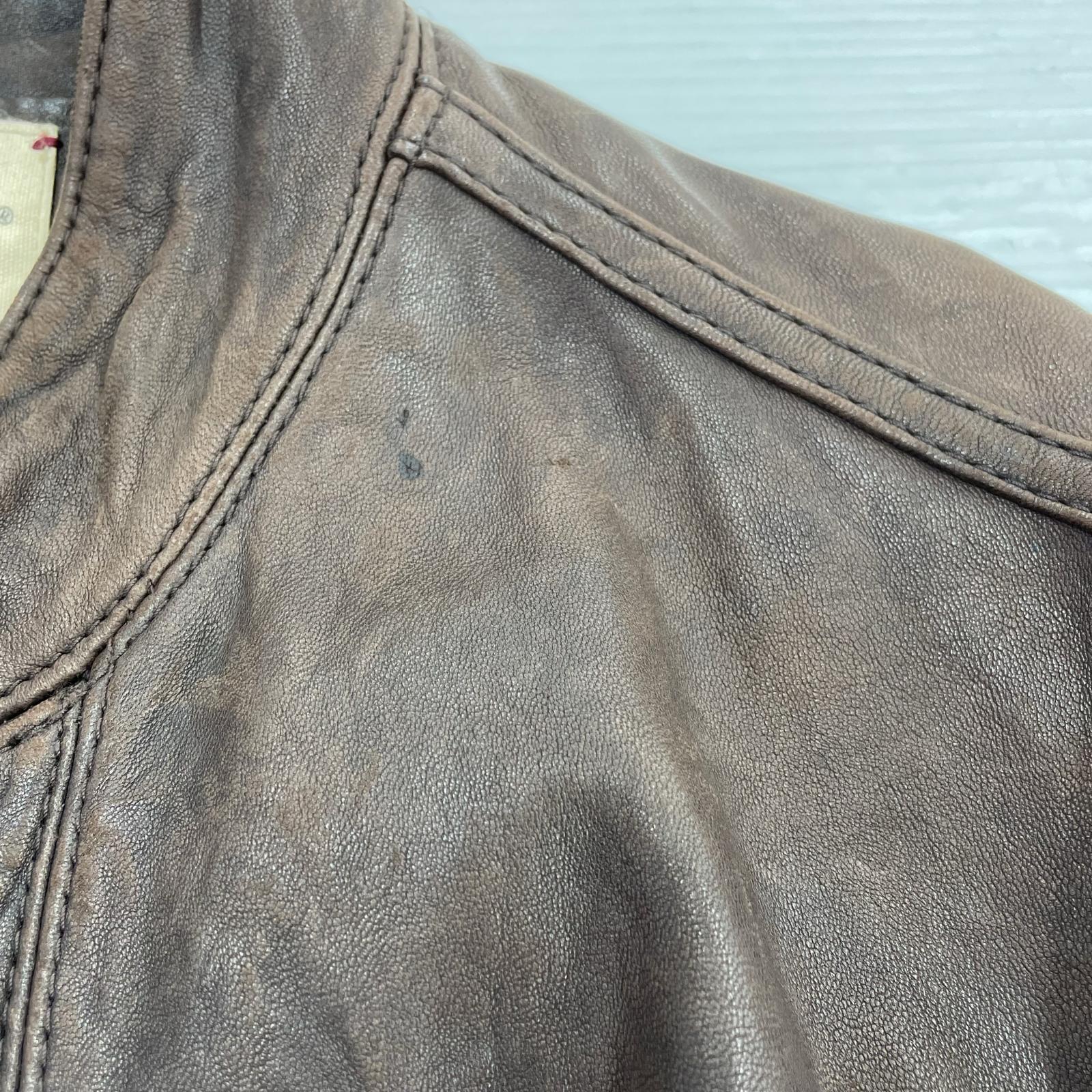 レザージャケット レザージャケット (M) 焦げ茶 M ブラウン