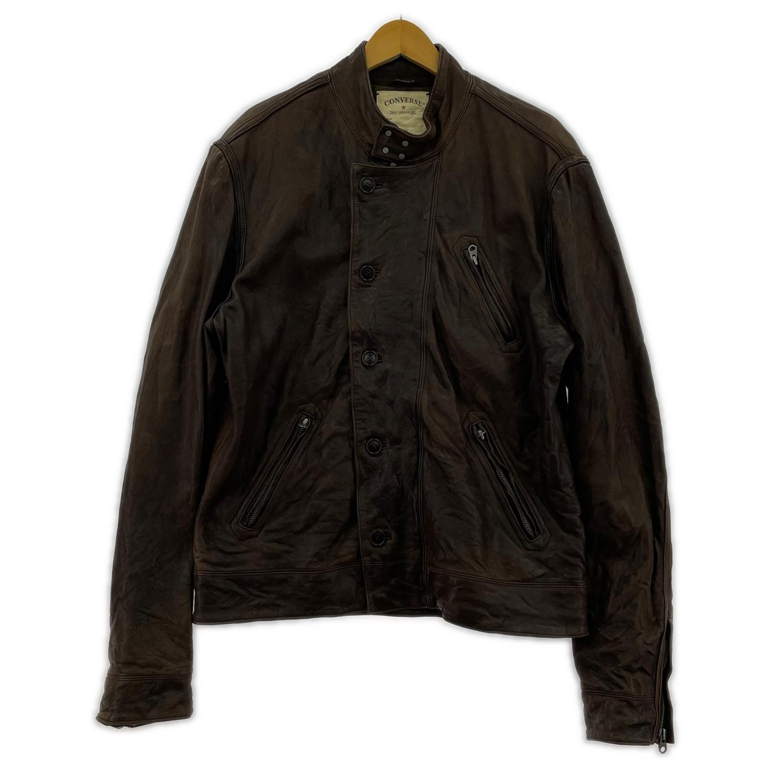 レザージャケット レザージャケット (M) 焦げ茶 M ブラウン
