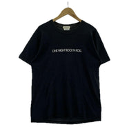 半袖Tシャツ FUJI TELEVISION 黒 M M ブラック