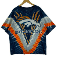 半袖Tシャツ BRONCOS DENVER タイダイ 紺