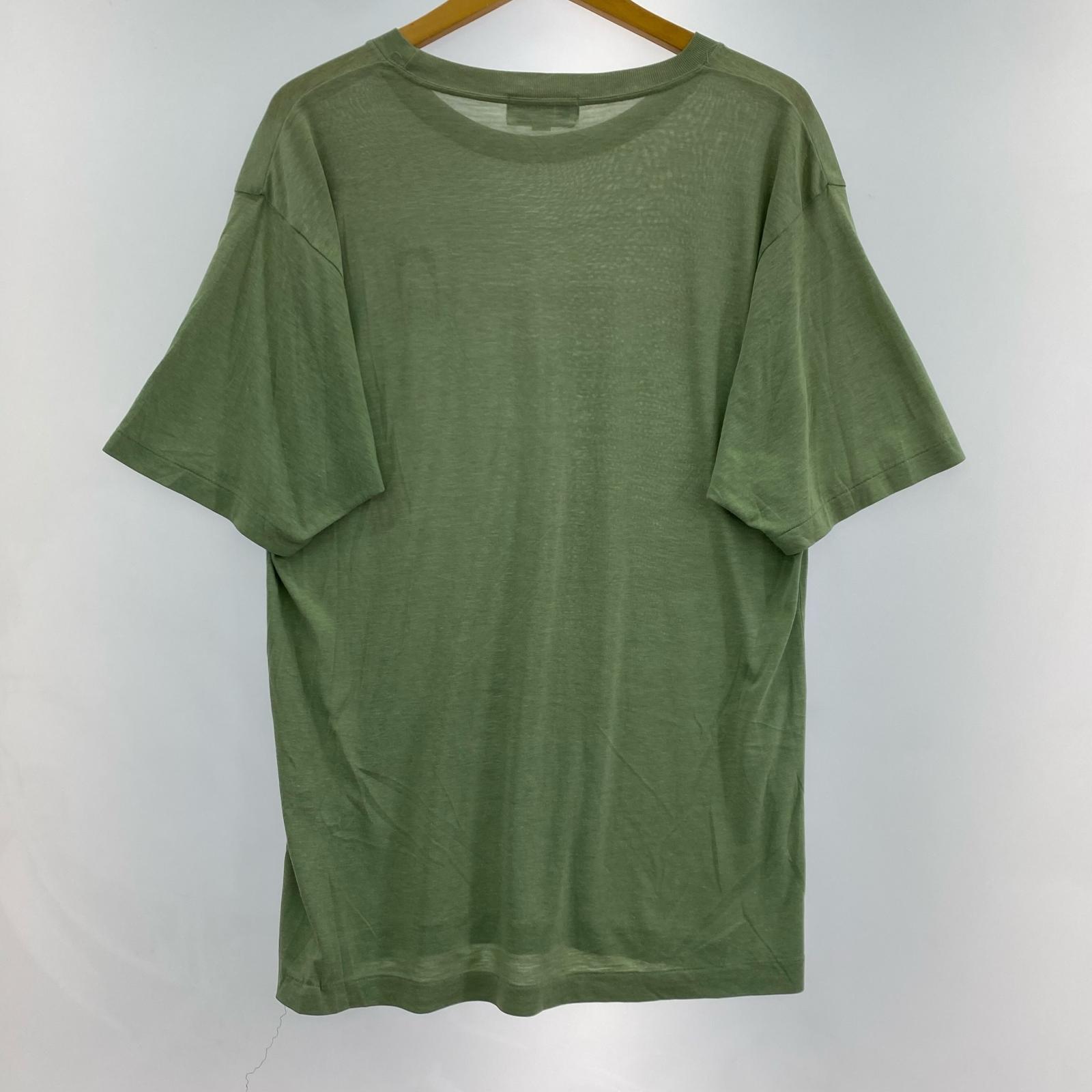 半袖Tシャツ ロゴ 緑 L L グリーン