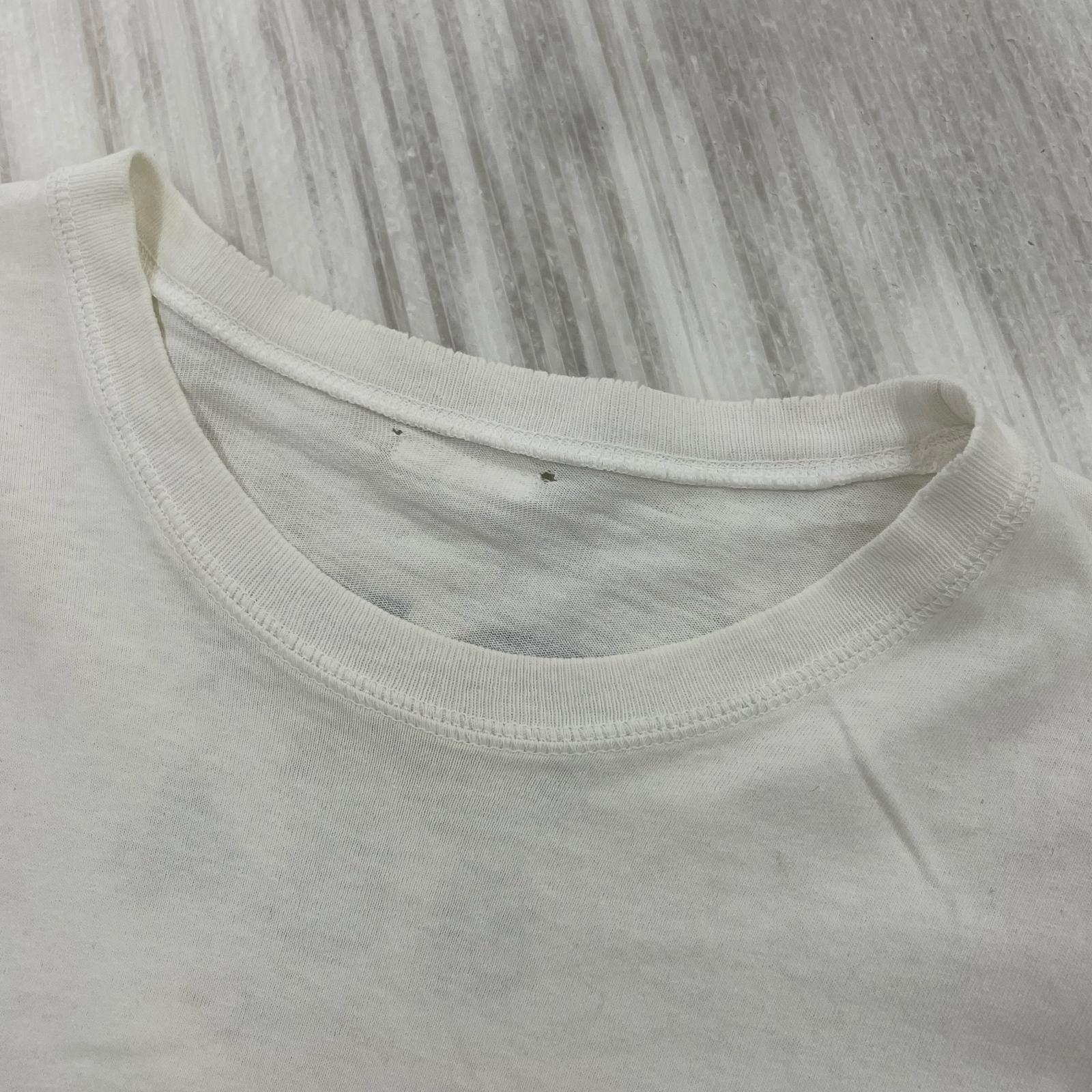 半袖Tシャツ PAPAS ポケT USA製 白 ホワイト