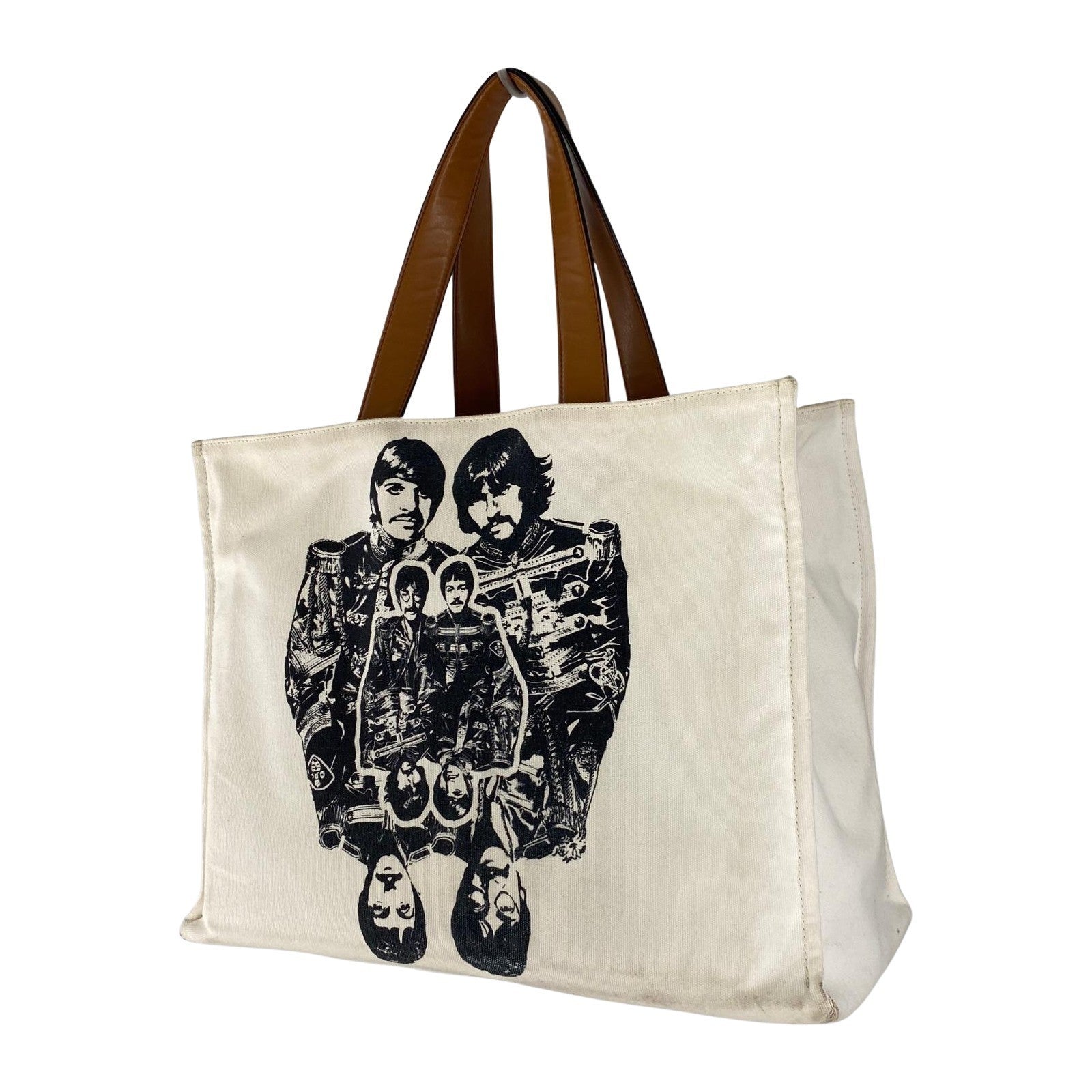 トートバッグ ×THE BEATLES ホワイト