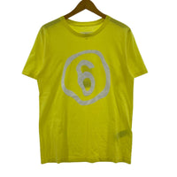 半袖Tシャツ ロゴプリント 黄 (14)