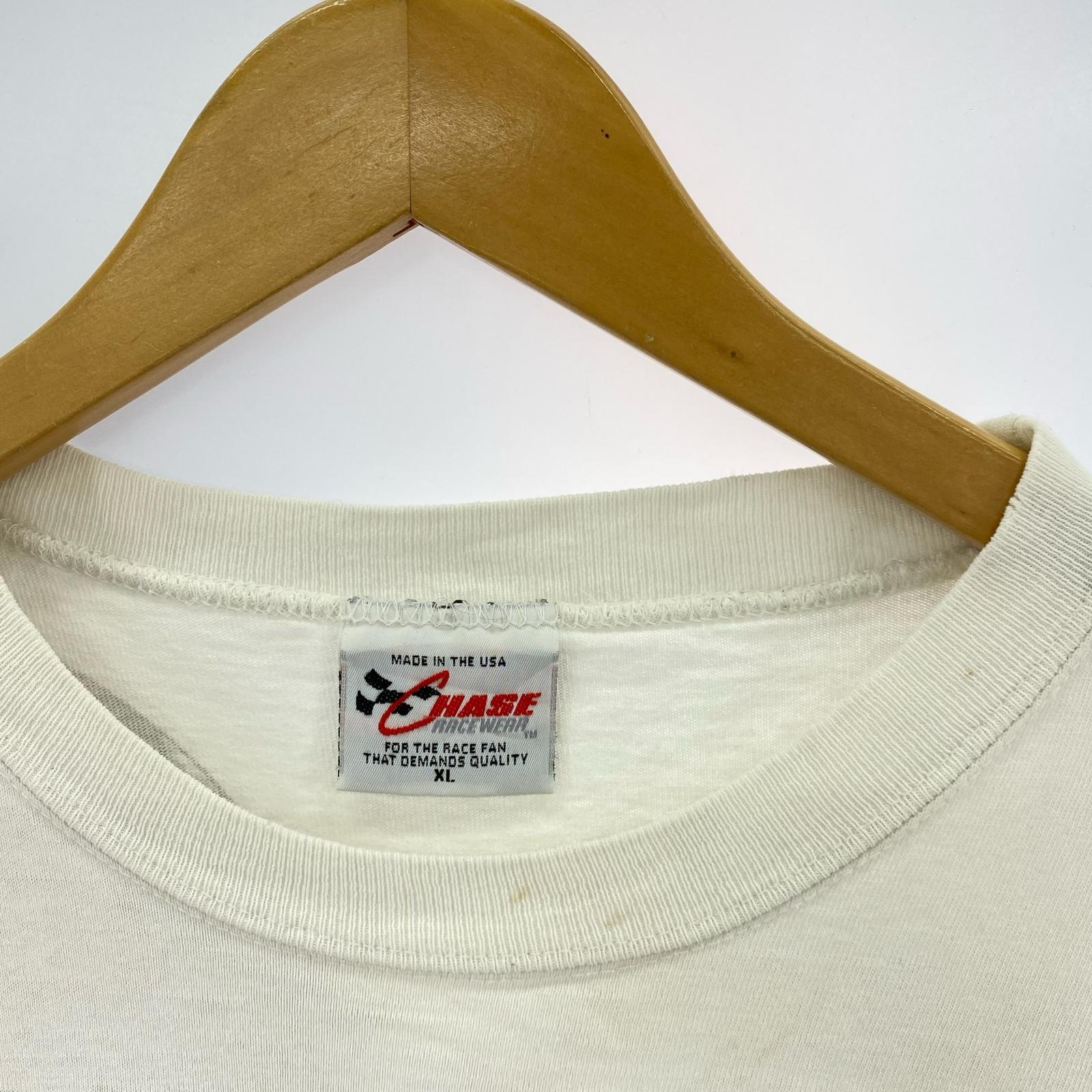 半袖Tシャツ 90s NASCAR Dale Earnhardt Tee 白 XL ホワイト