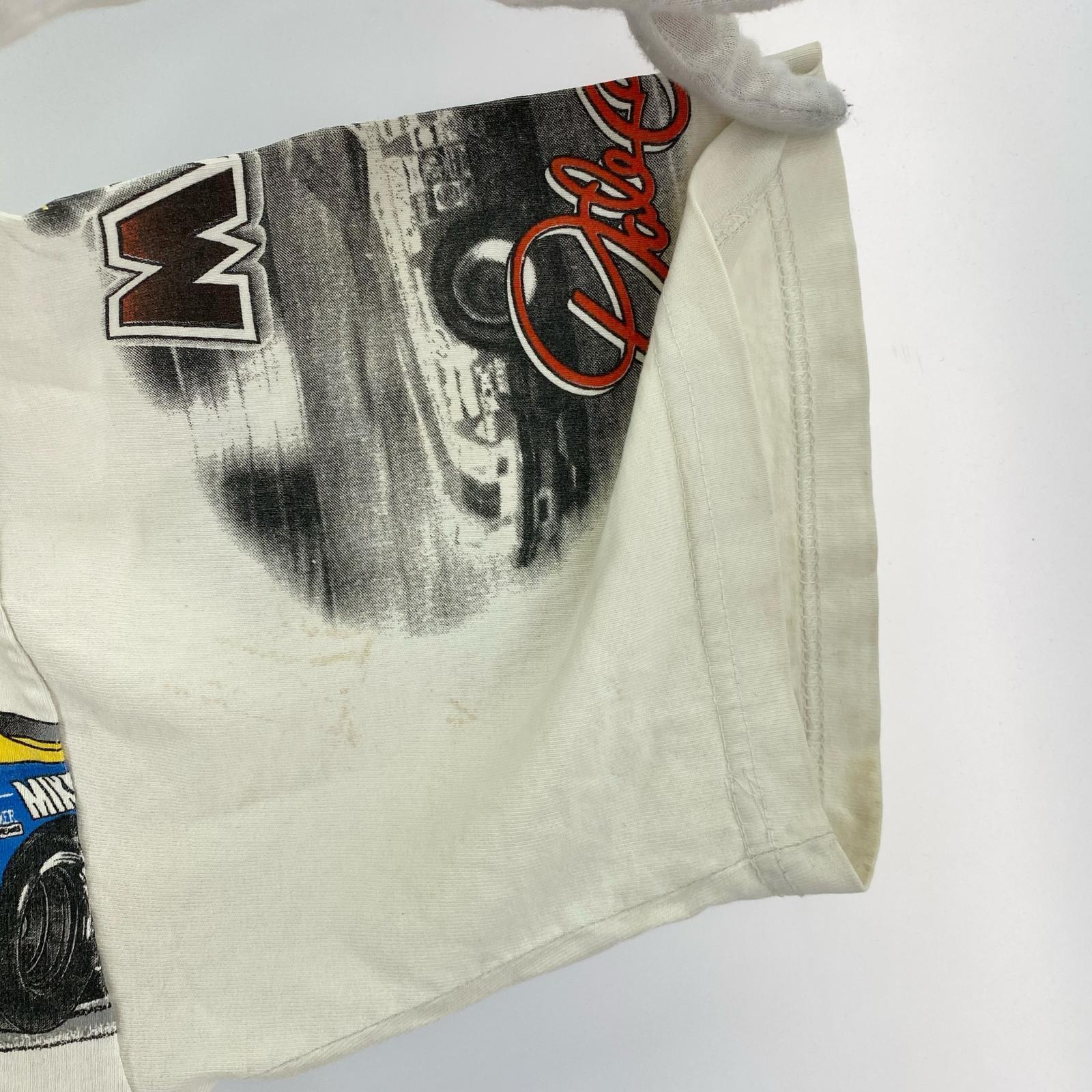 半袖Tシャツ 90s NASCAR Dale Earnhardt Tee 白 XL ホワイト