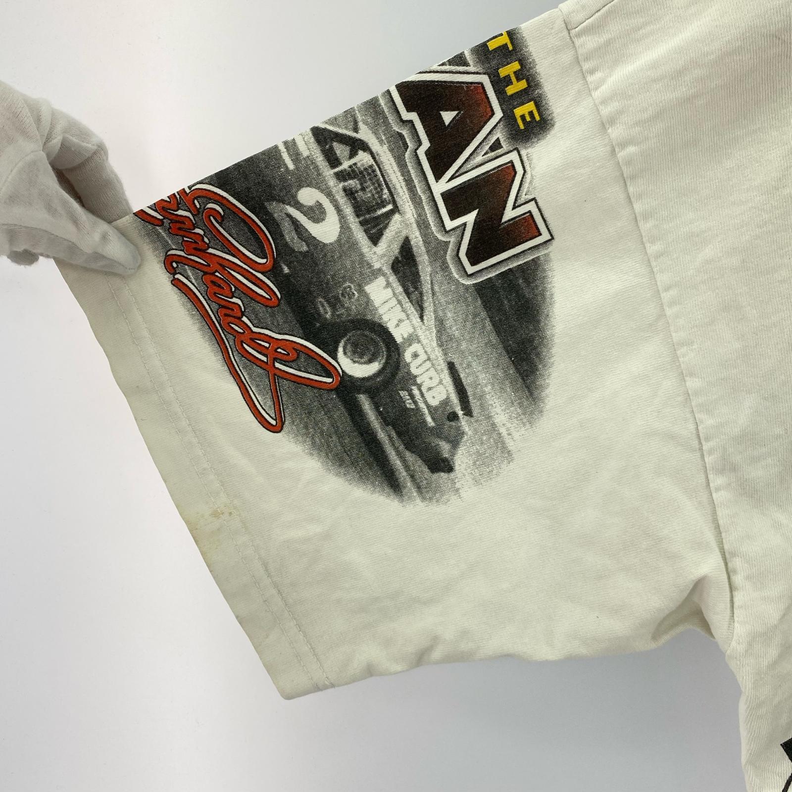 半袖Tシャツ 90s NASCAR Dale Earnhardt Tee 白 XL ホワイト