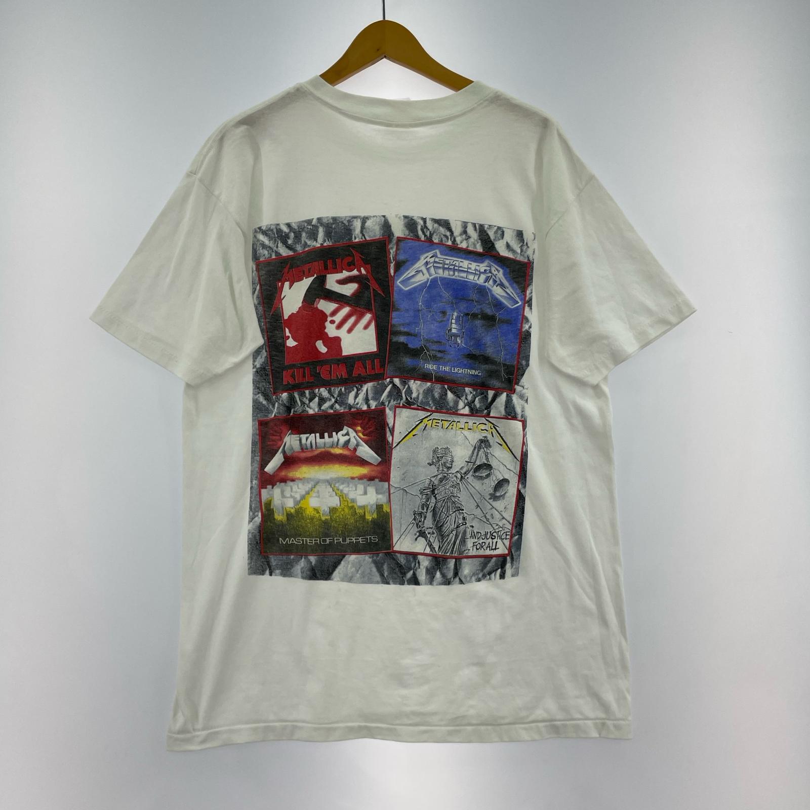 半袖Tシャツ METALLICA 80s And Justice For All WHT L ホワイト