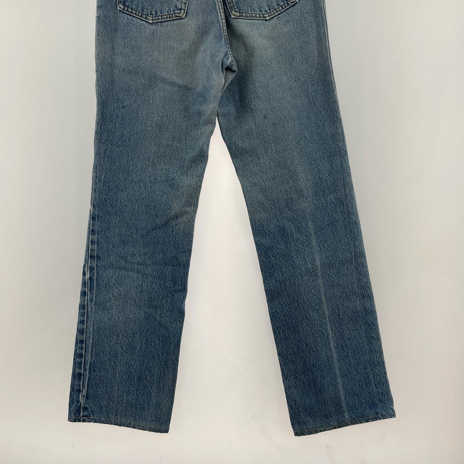 デニムパンツ 80s 501 W27 ブルー