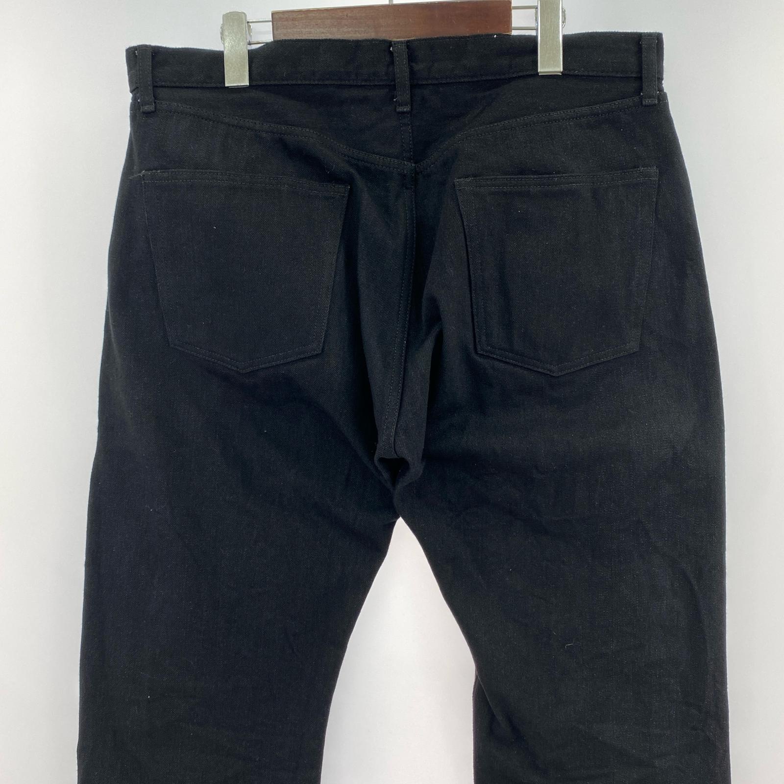 デニムパンツ 25SS Straight 5 Pocket Pants ブラック 38 ブラック