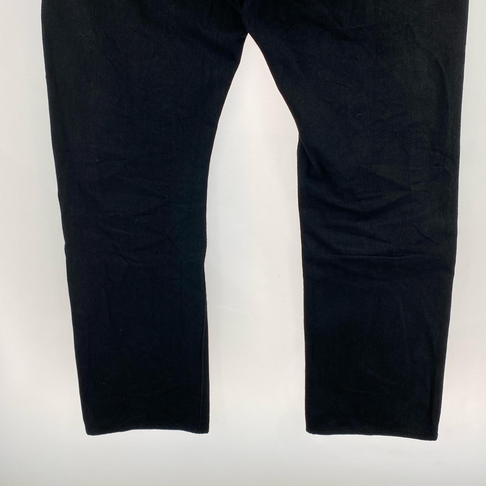 デニムパンツ 25SS Straight 5 Pocket Pants ブラック 38 ブラック