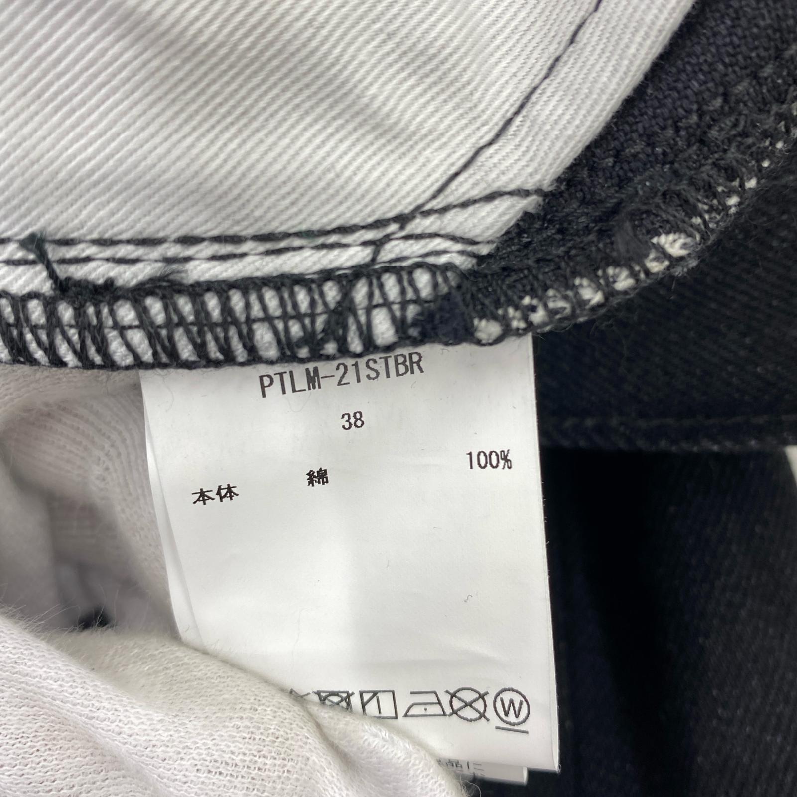 デニムパンツ 25SS Straight 5 Pocket Pants ブラック 38 ブラック