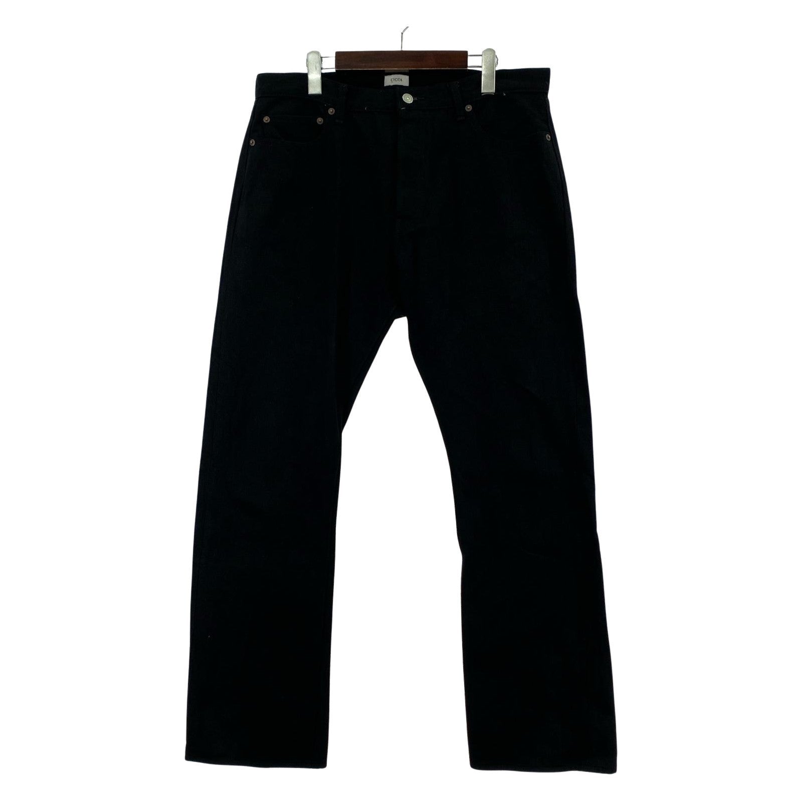デニムパンツ 25SS Straight 5 Pocket Pants ブラック 38 ブラック