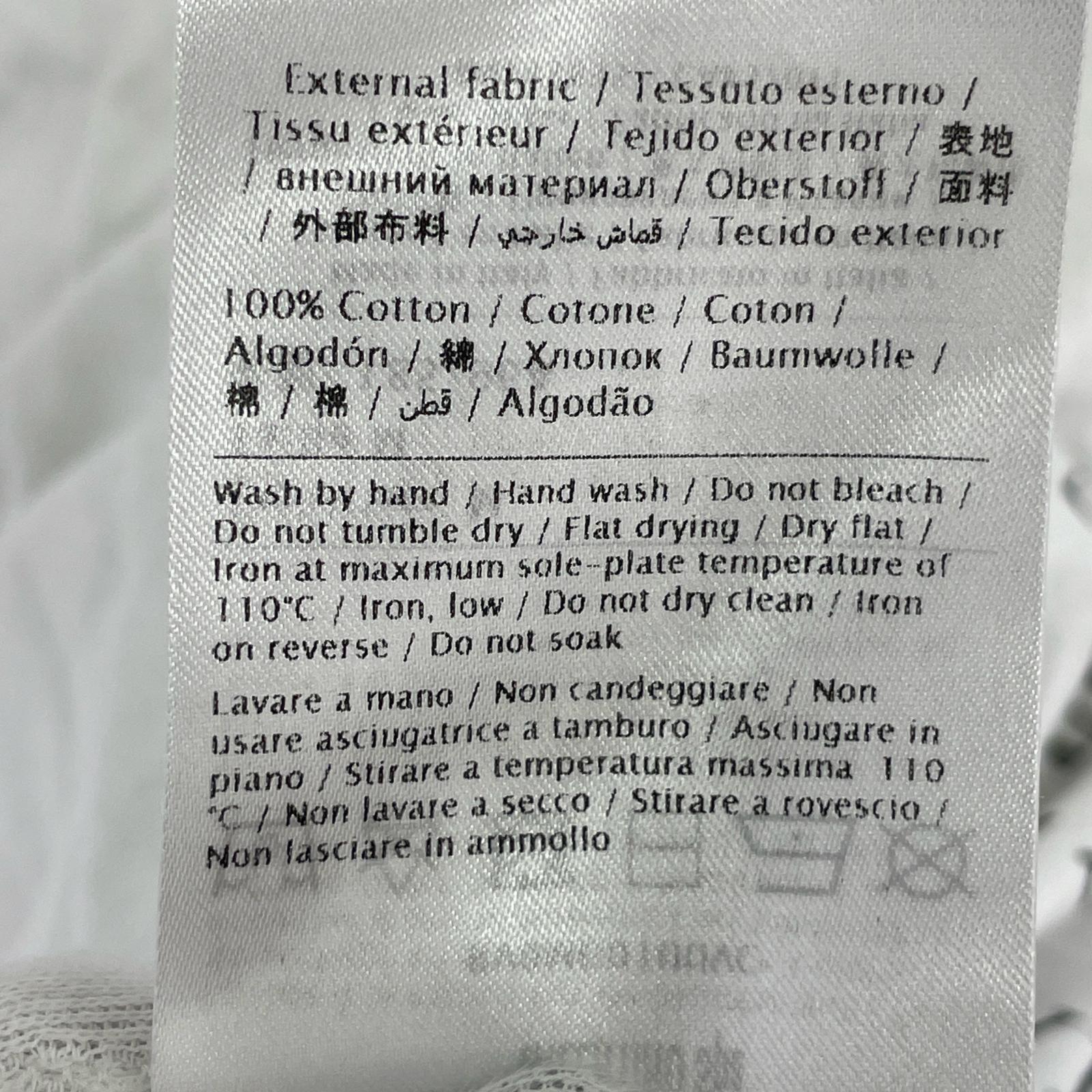 半袖Tシャツ 総柄 マルチロゴ ホワイト M