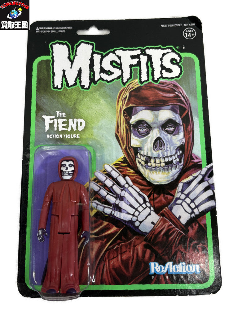 MISFITS The Fiend RED ReAction Figures Super7 ミスフィッツ フィギュア/グッズ