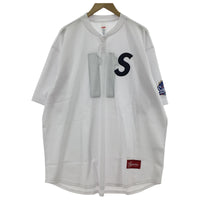 半袖シャツ Supreme 25SS S Logo Baseball Henley ヘンリーネックBBシャツ XXL ホワイト ホワイト