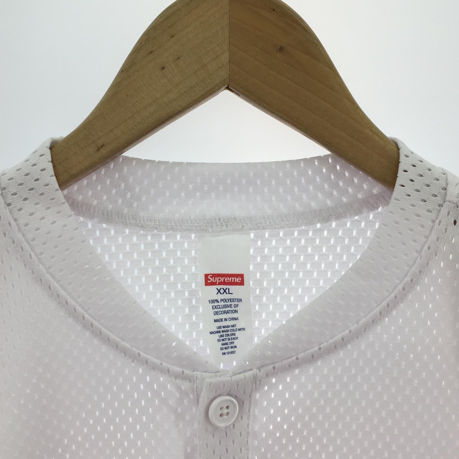 半袖シャツ Supreme 25SS S Logo Baseball Henley ヘンリーネックBBシャツ XXL ホワイト ホワイト