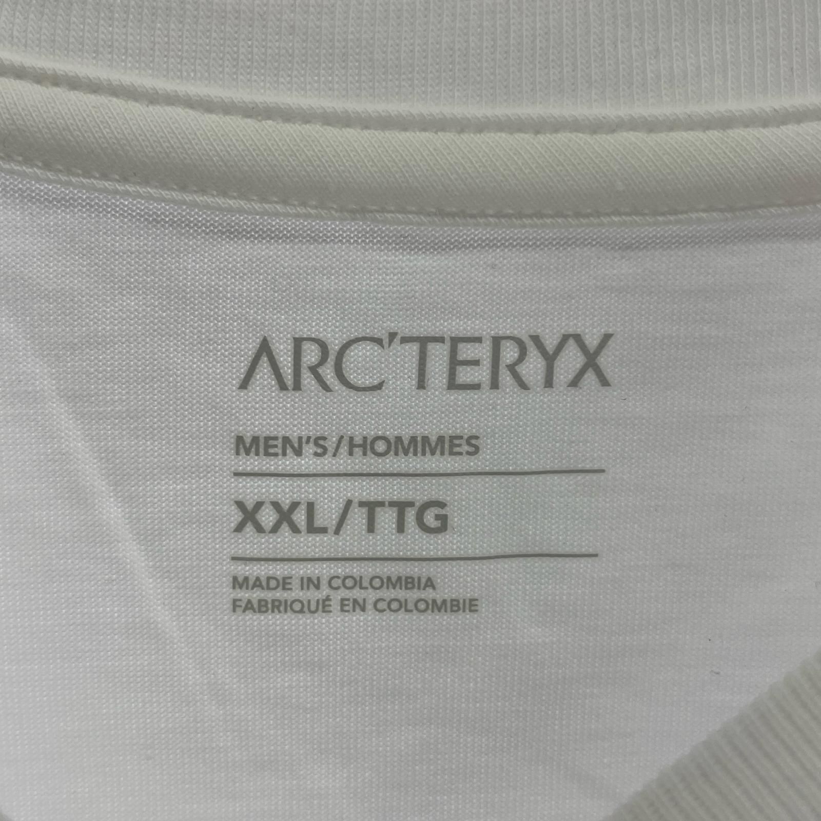 半袖Tシャツ ARC'TERYX Arc'Word Logo SS ビッグロゴTee XXL 白 ホワイト