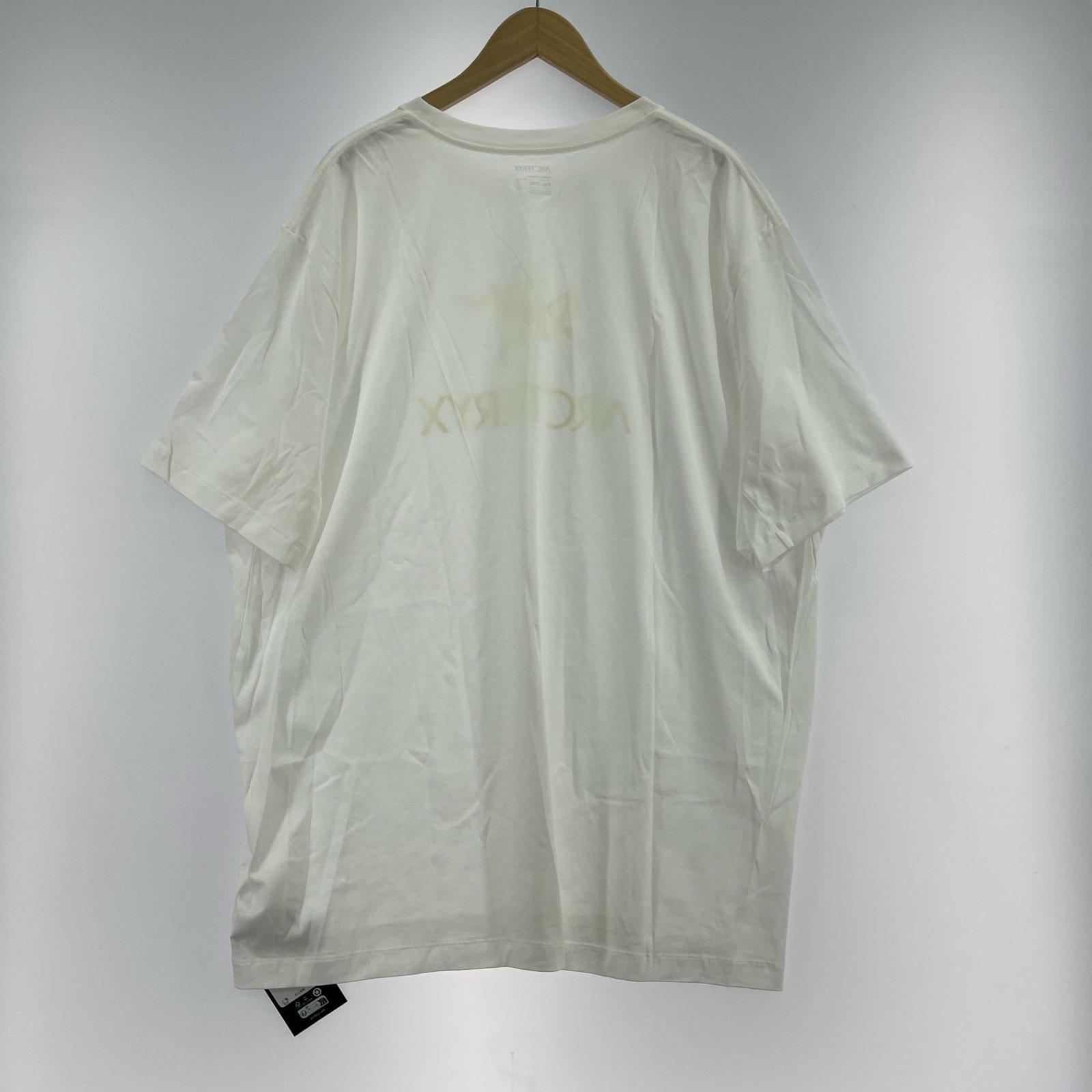 半袖Tシャツ ARC'TERYX Arc'Word Logo SS ビッグロゴTee XXL 白 ホワイト