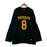 長袖Tシャツ Supreme 25SS Affiliated L/S Football Top XXL 黒黄 ブラック