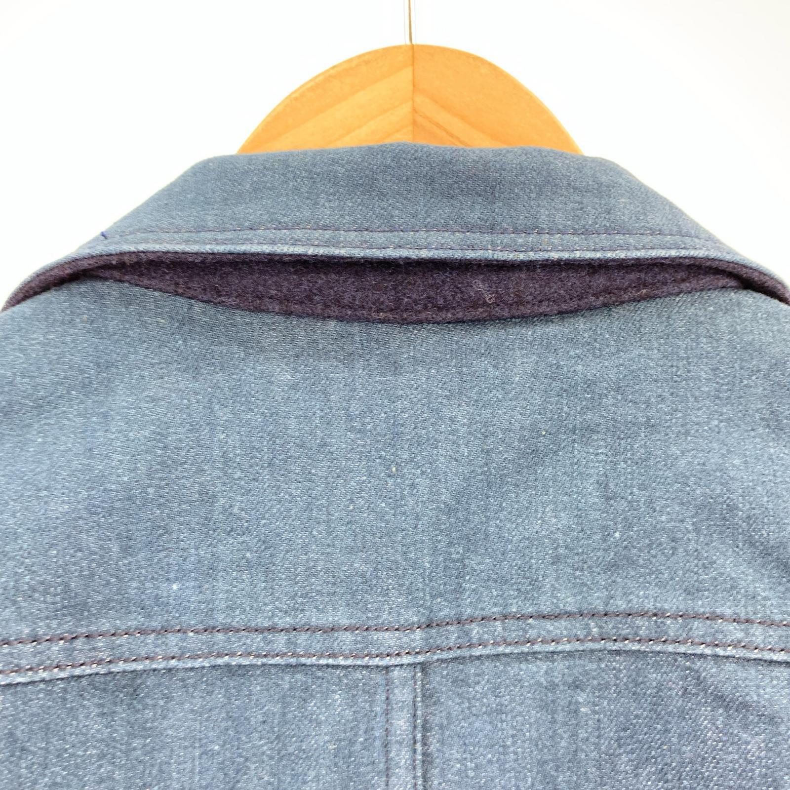 デニムジャケット UTILITY FLAP POCKET JACKET (M) M ネイビー