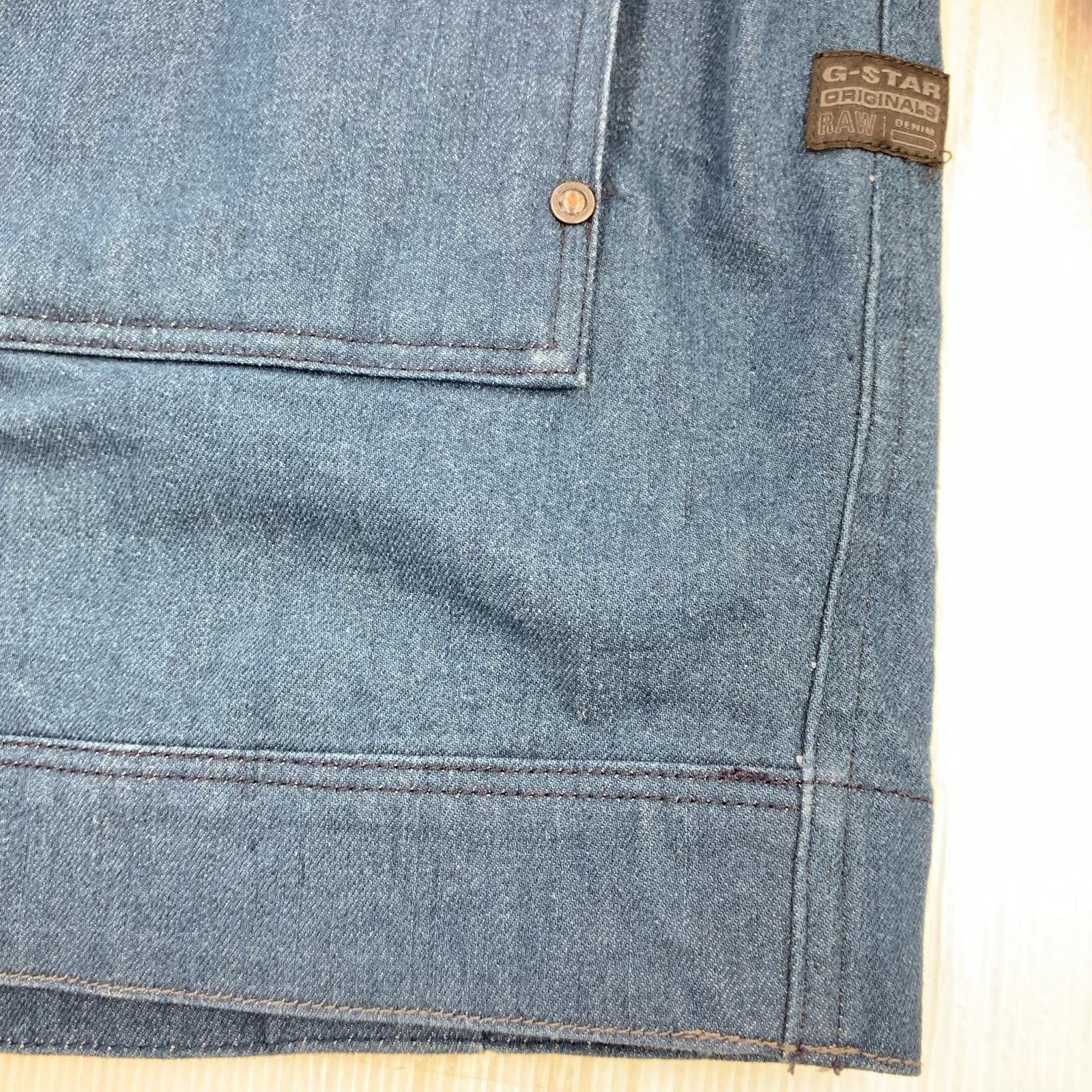 デニムジャケット UTILITY FLAP POCKET JACKET (M) M ネイビー