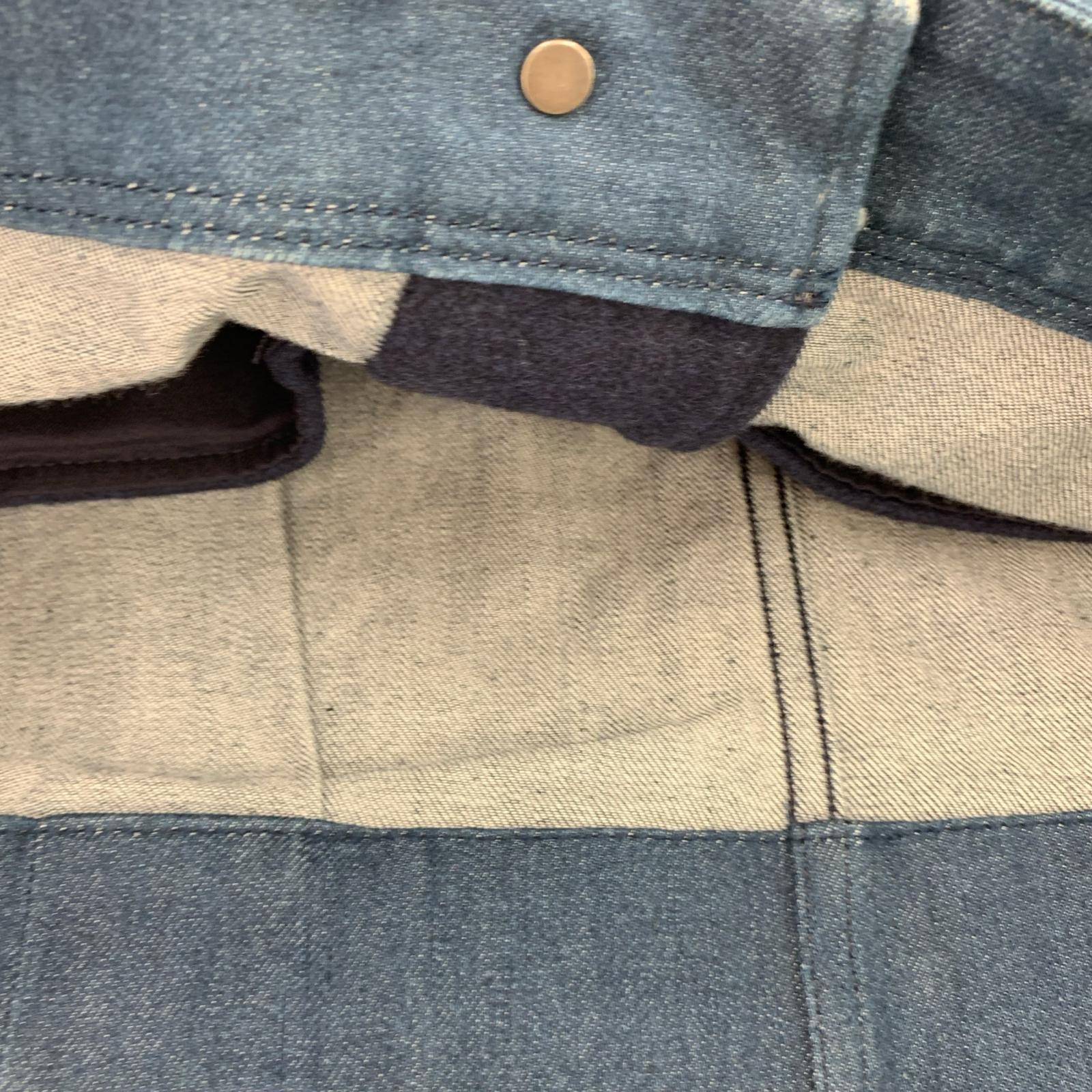 デニムジャケット UTILITY FLAP POCKET JACKET (M) M ネイビー